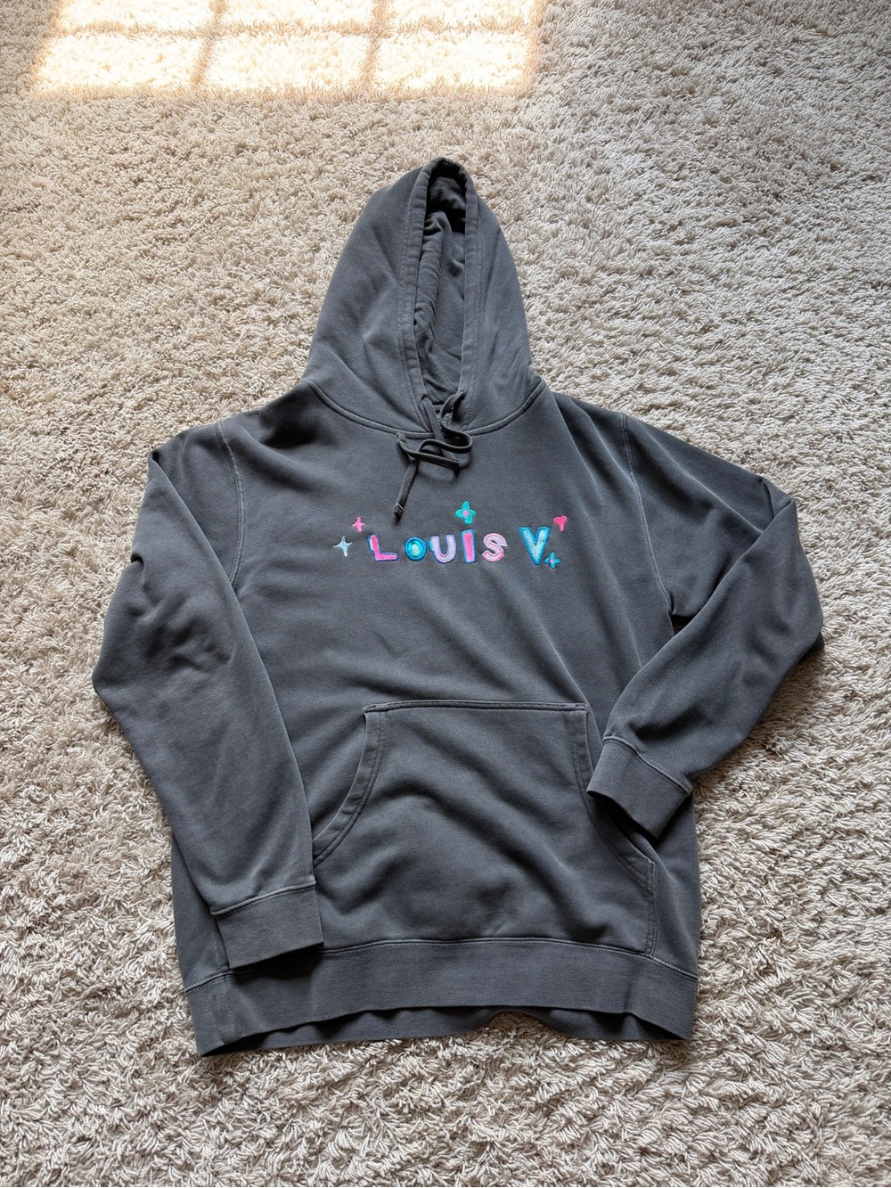 mega yacht louis v hoodie
